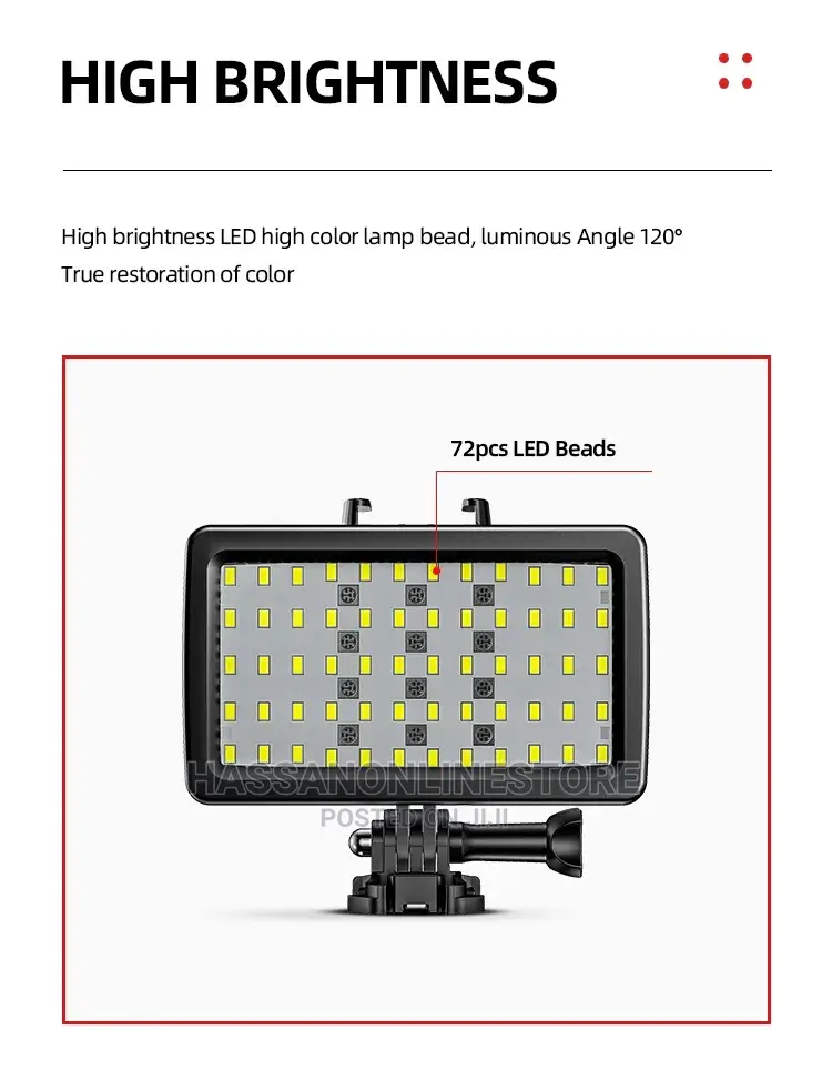 Jmary FM-72RGB Light