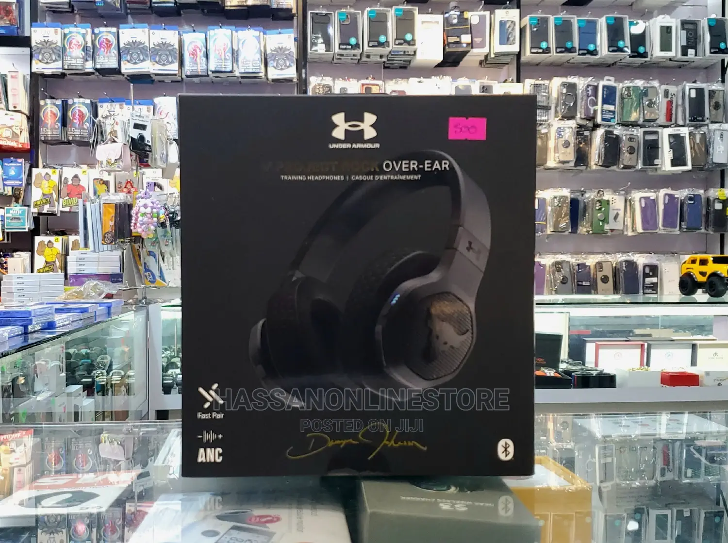 Under Armour Project Rock Over-Ear Training Headphones
