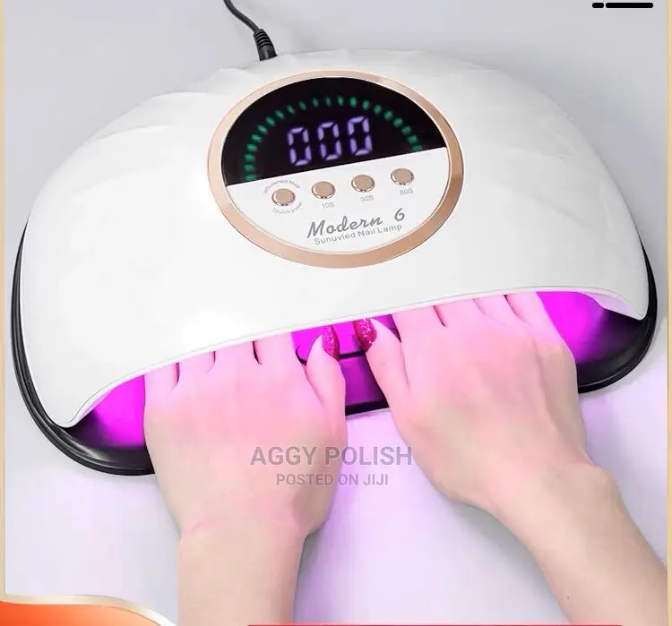 Nail Dryer Uv Led Lamp Two Hands