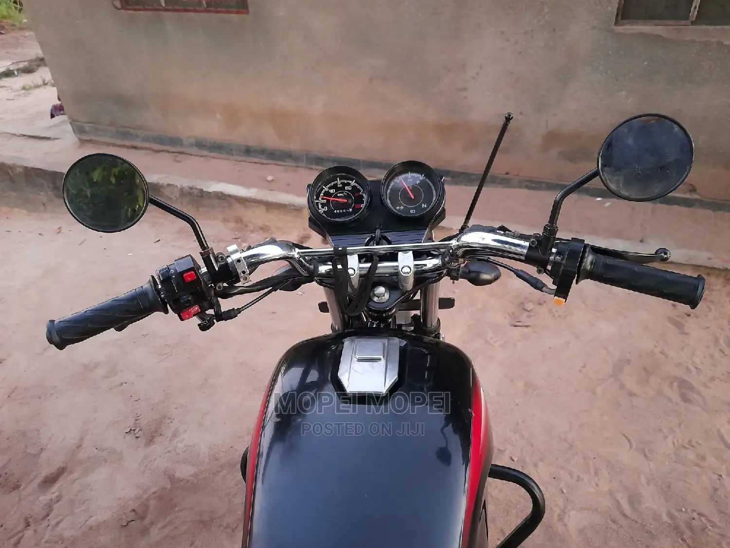 Haojue VR125 HJ125T-19 2022 Red