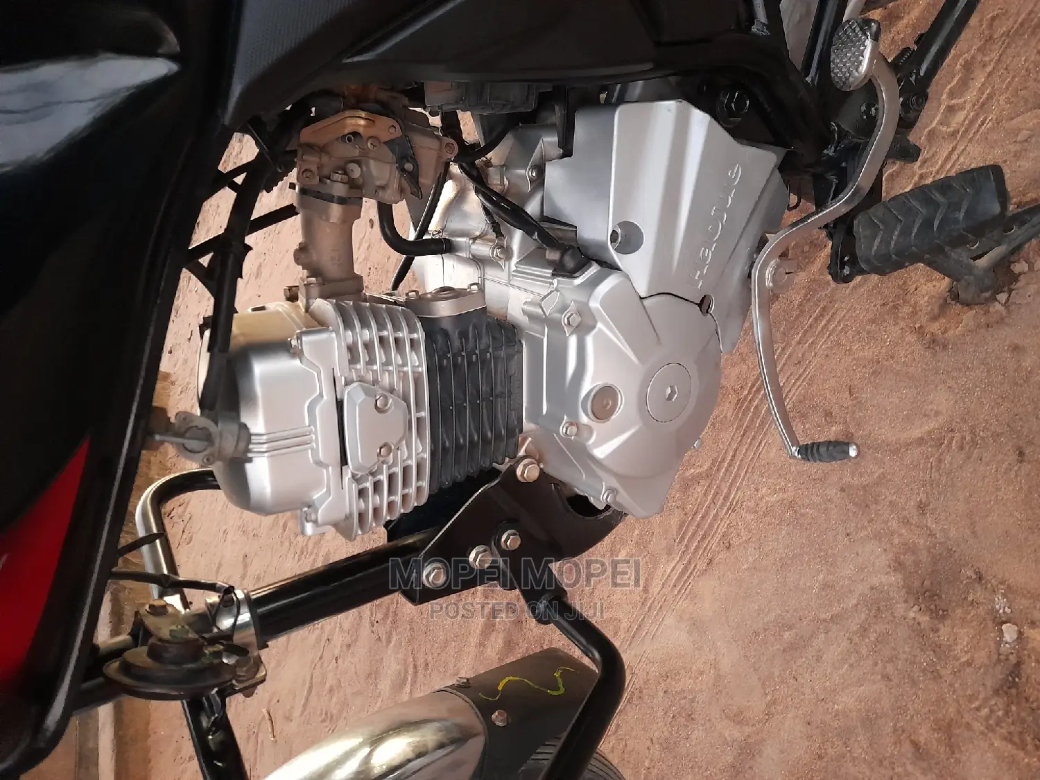 Haojue VR125 HJ125T-19 2022 Red