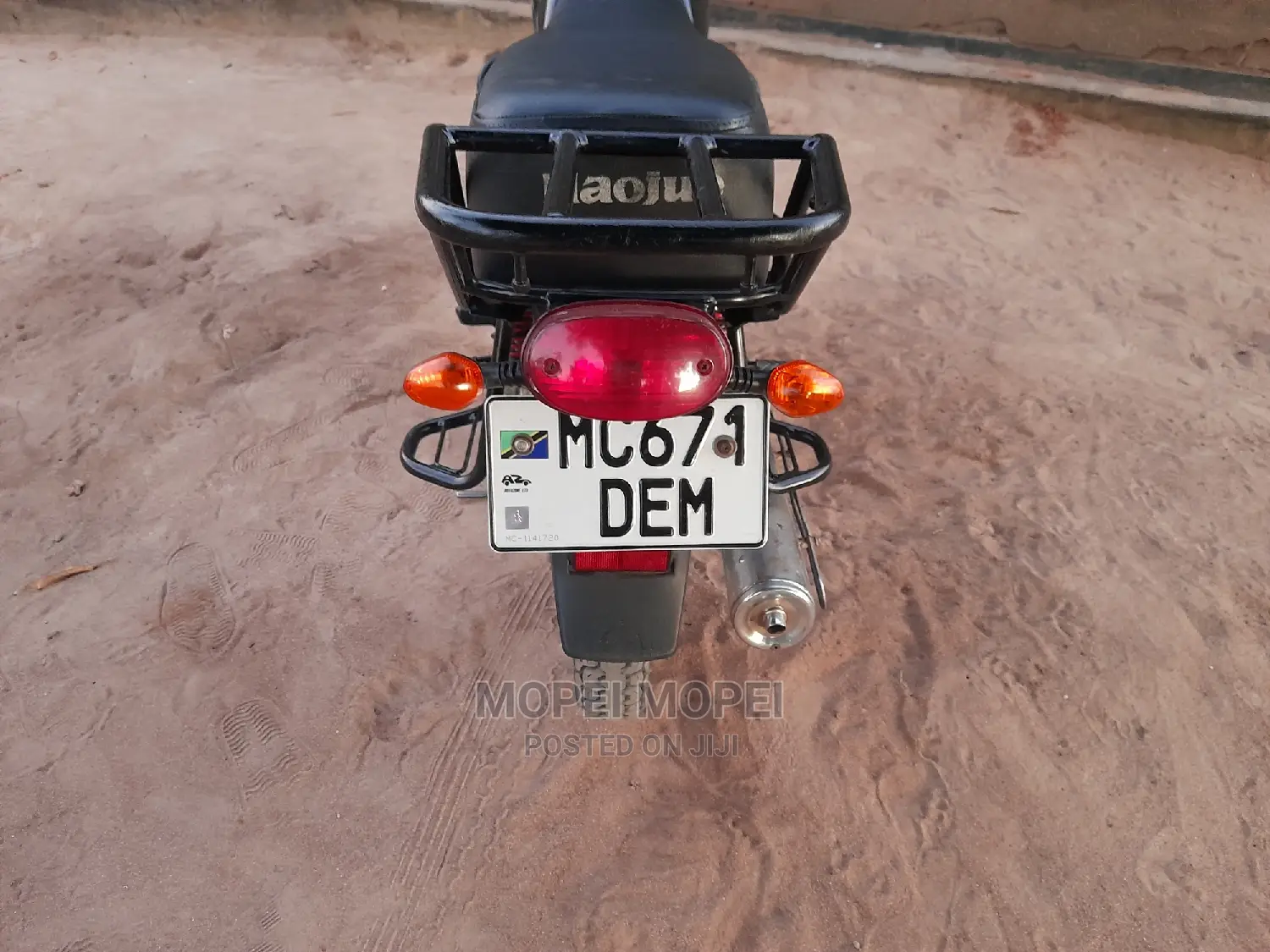 Haojue VR125 HJ125T-19 2022 Red