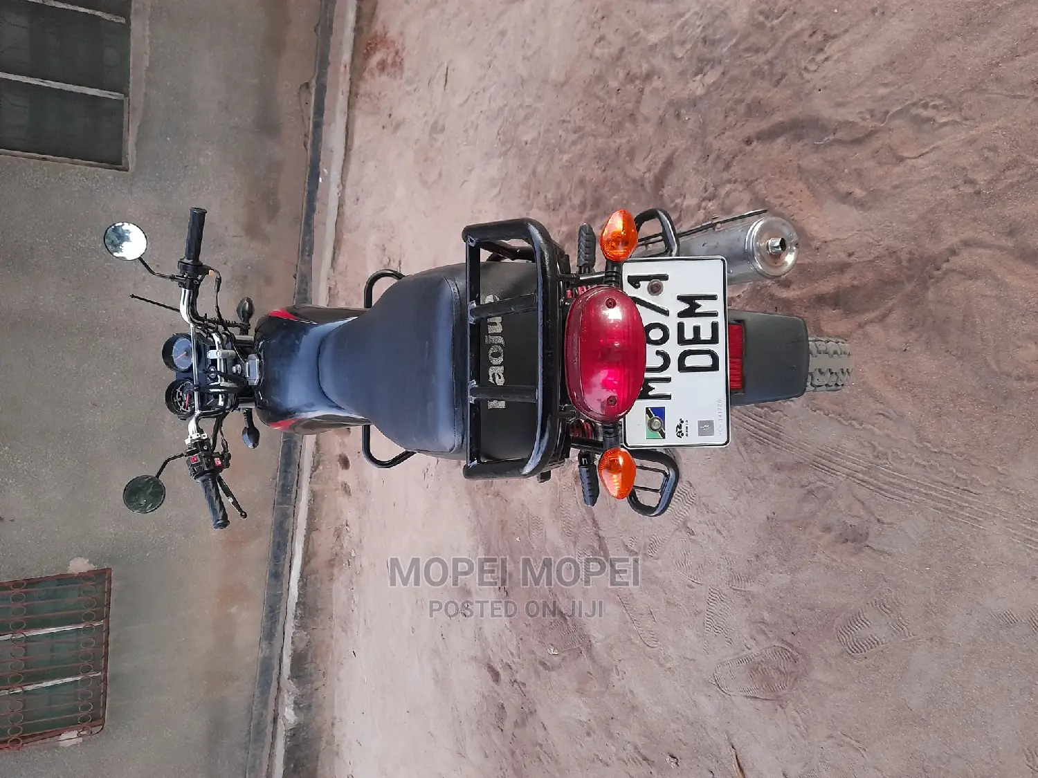 Haojue VR125 HJ125T-19 2022 Red