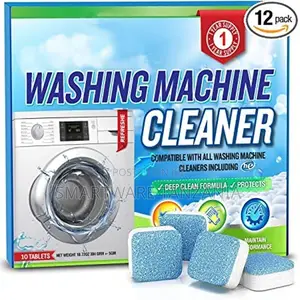 Washing Machine Cleaner Tablet Descaler 12 Packs