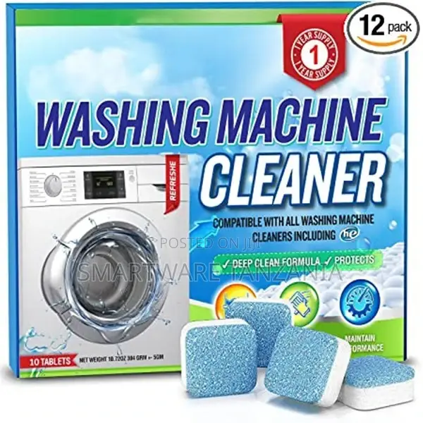 Washing Machine Cleaner Tablet Descaler 12 Packs