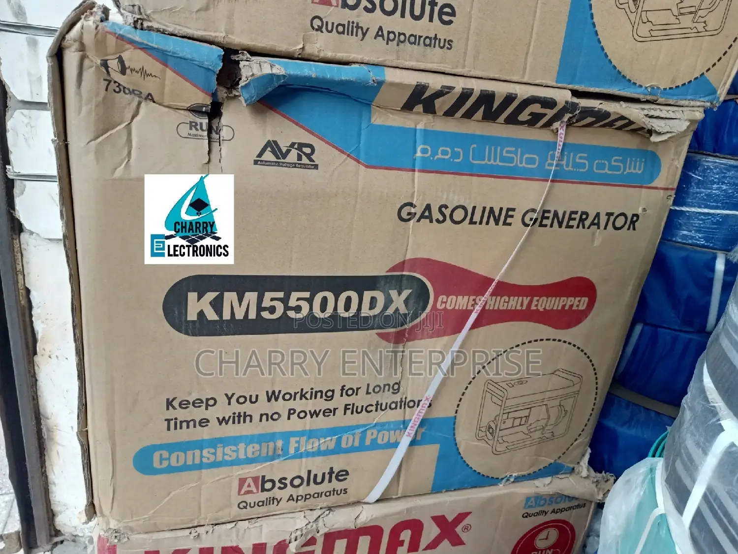 Kingmax Powerful Gasoline Generator Km 5500 Dx