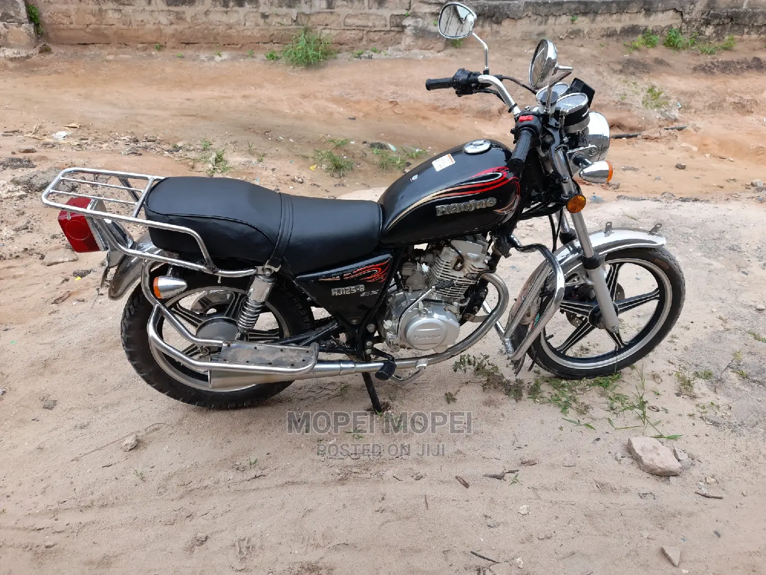 Haojue HJ125-2H 2022 Black