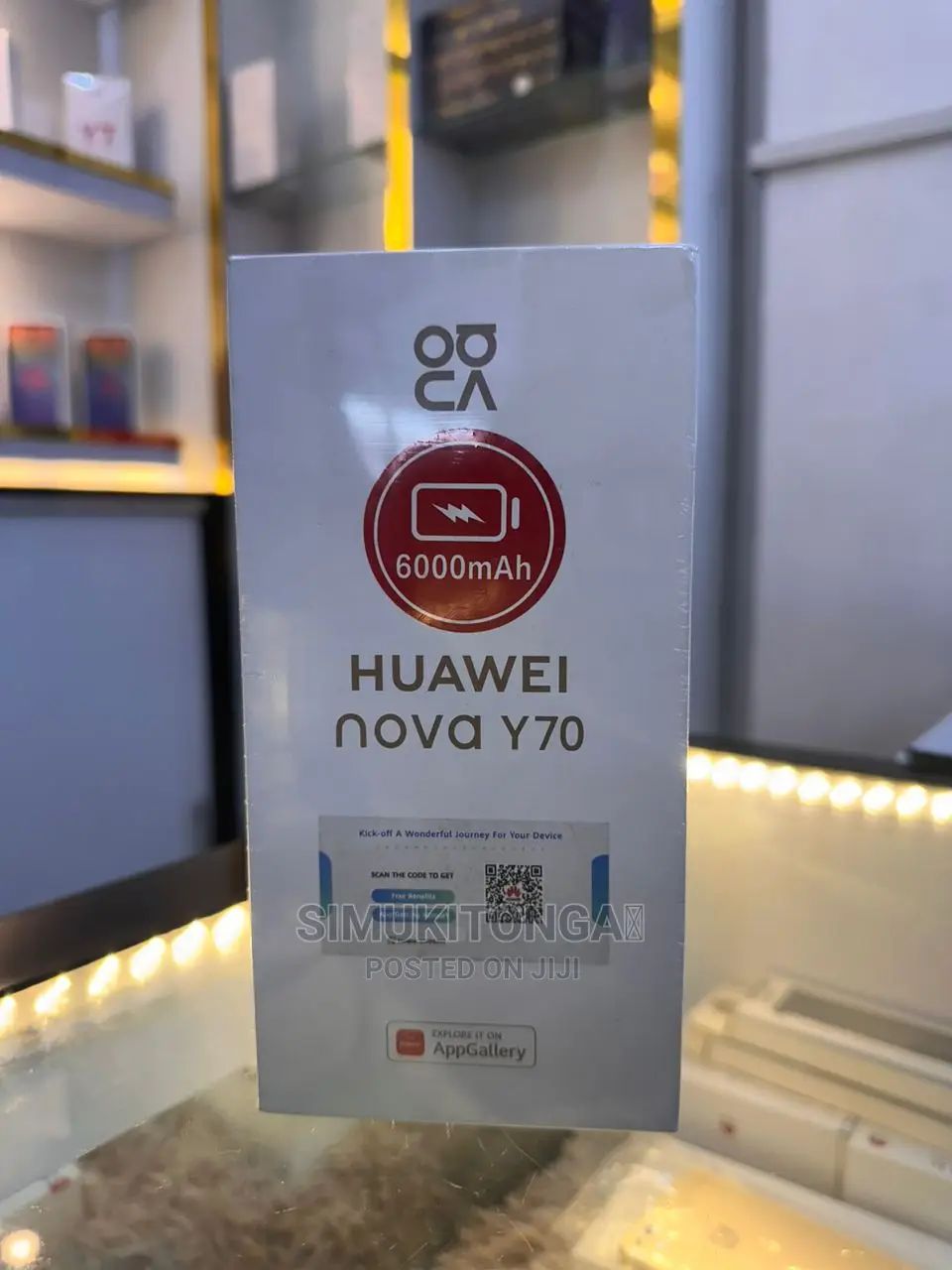 New Huawei Nova Y70 128 GB Black