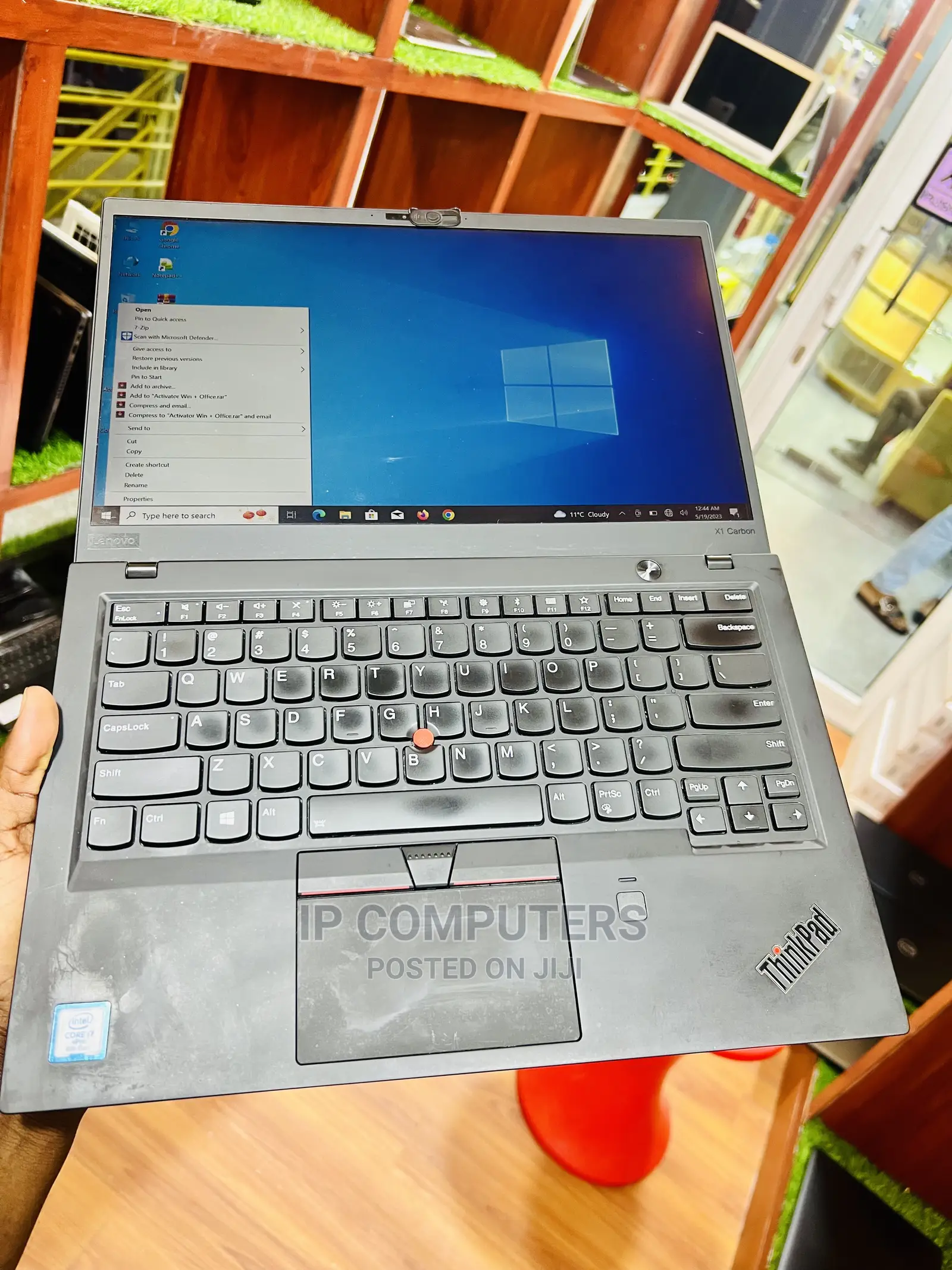 Laptop Lenovo ThinkPad X1 Carbon 16GB Intel Core I7 SSD 512GB