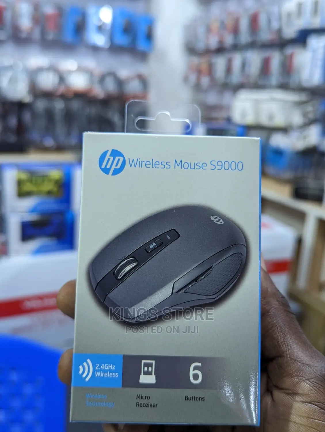 HP S9000 Wireless USB Optical Mouse for Mac Windows