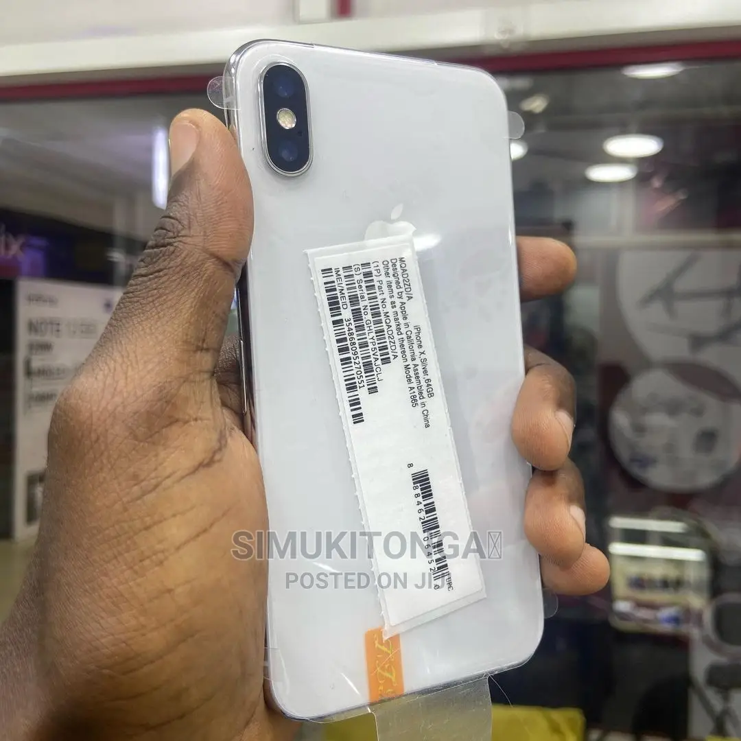 New Apple iPhone X 256 GB White