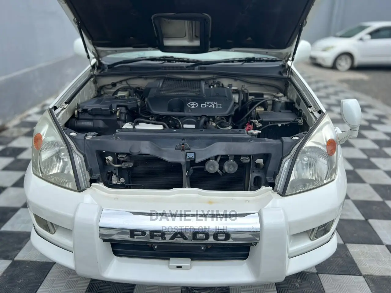 Toyota Land Cruiser Prado 3.0 D-4d 2002 White