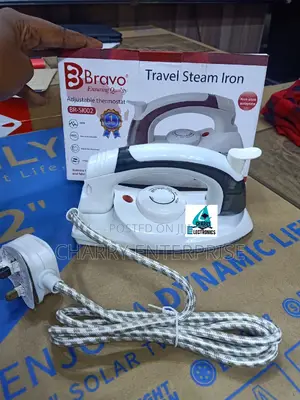 Bravo Travel Steam IRON, Non STICK Soleplate  800W