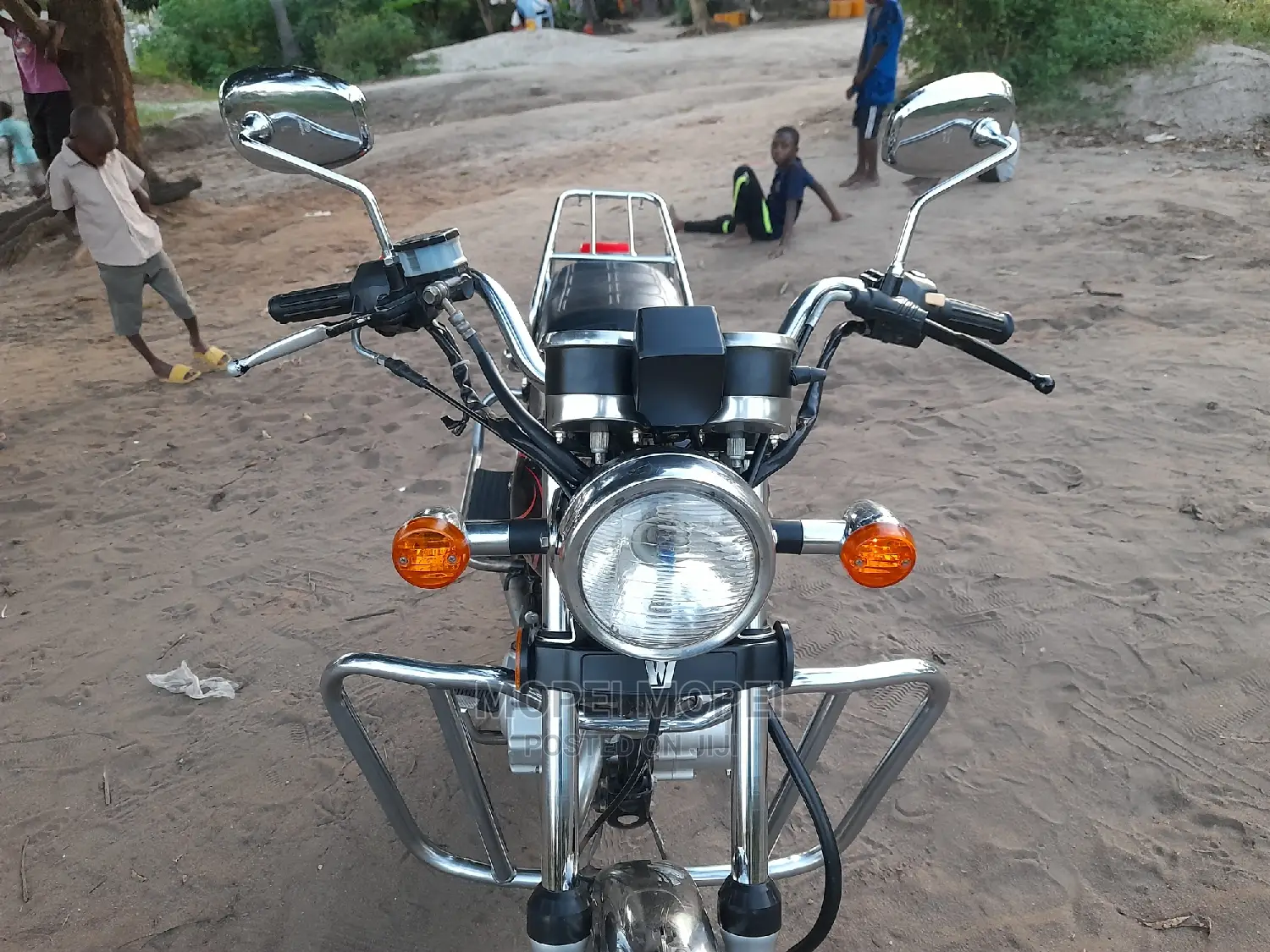 New Haojue VR125 HJ125T-19 2022 Brown