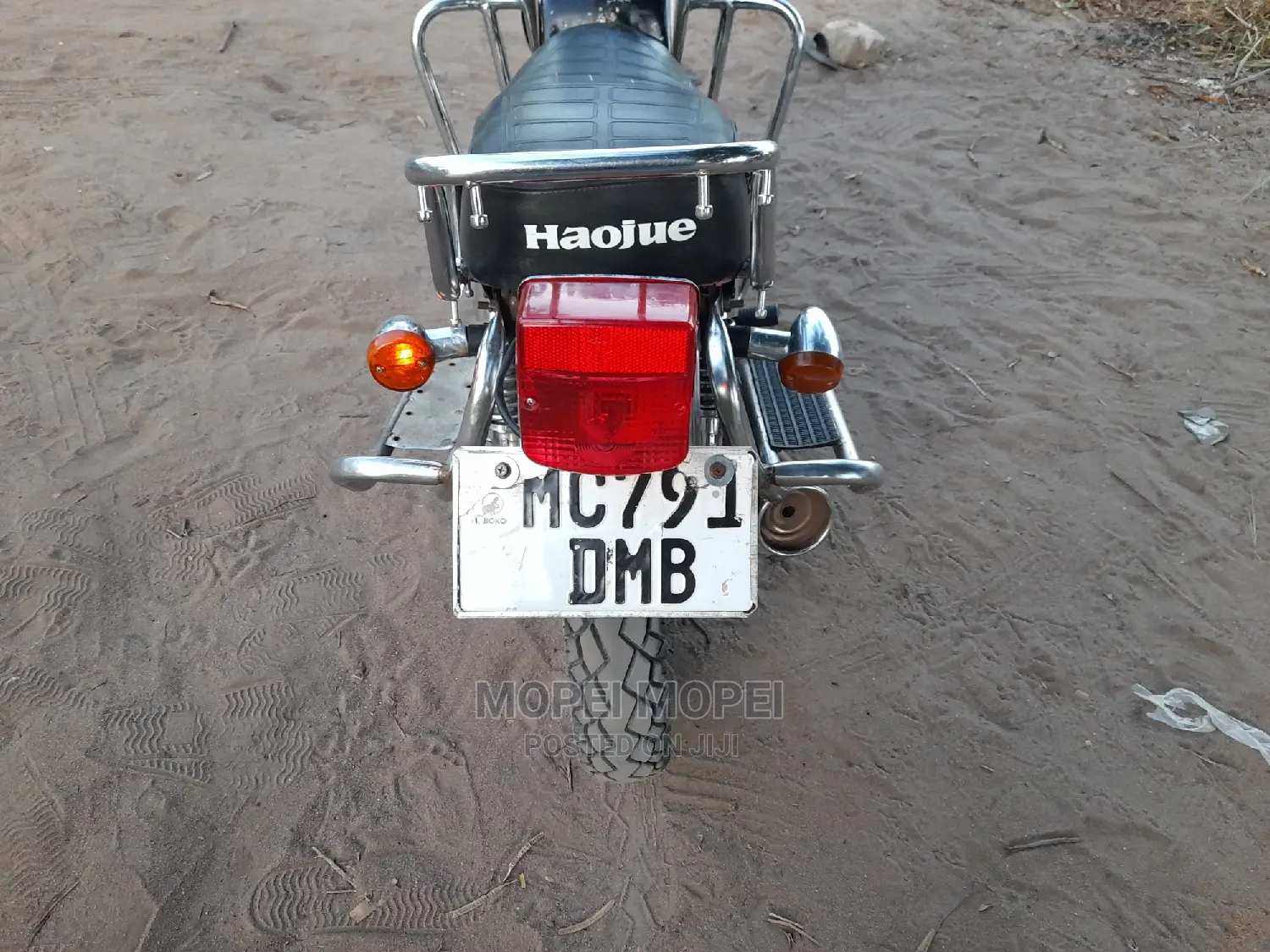 New Haojue VR125 HJ125T-19 2022 Brown