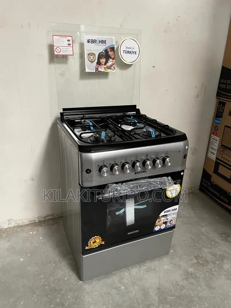 Brum Gas Cooker With Electric Oven 60*60cm