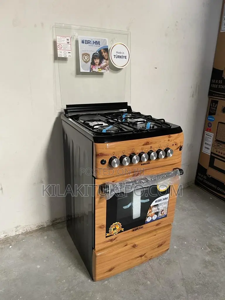 Bruhm Mixer 3gas + 1electric Oven 55*50