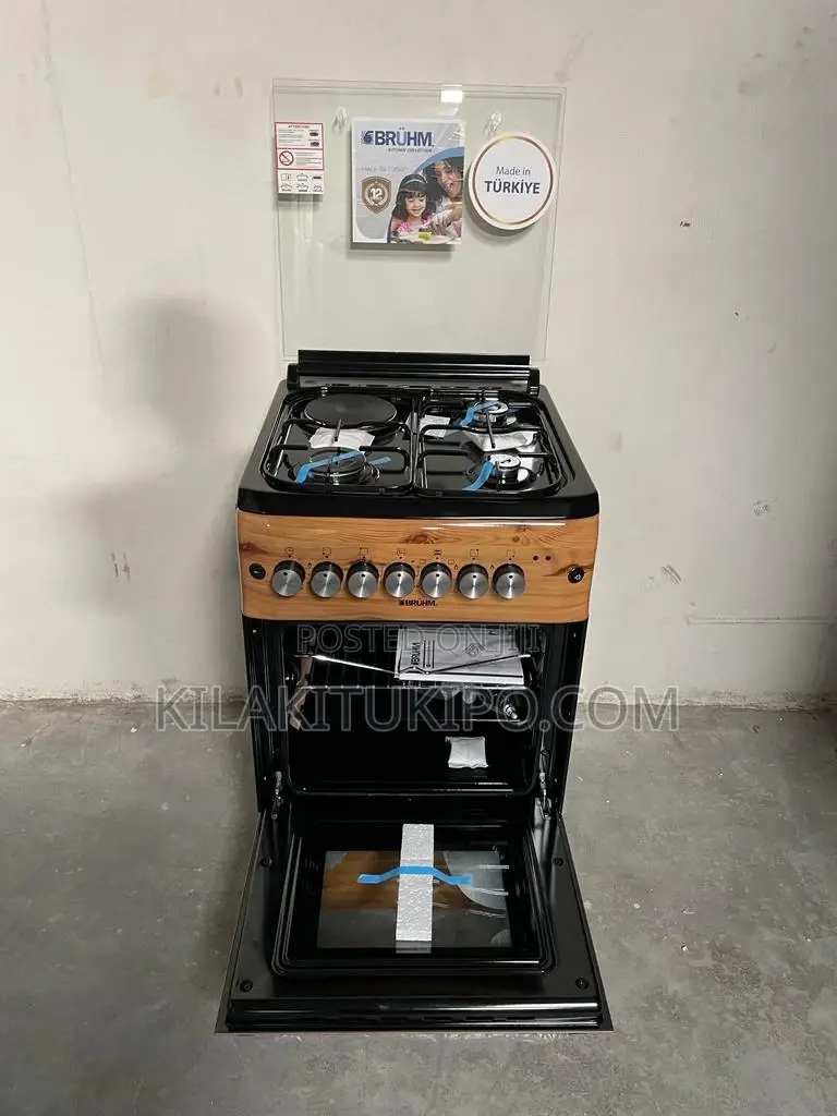 Bruhm Mixer 3gas + 1electric Oven 55*50
