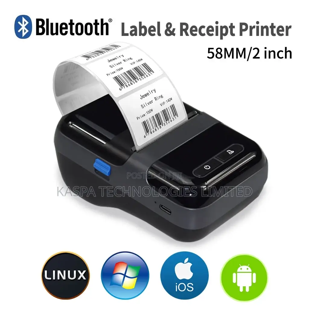 Portable Barcode Printer -KT58L