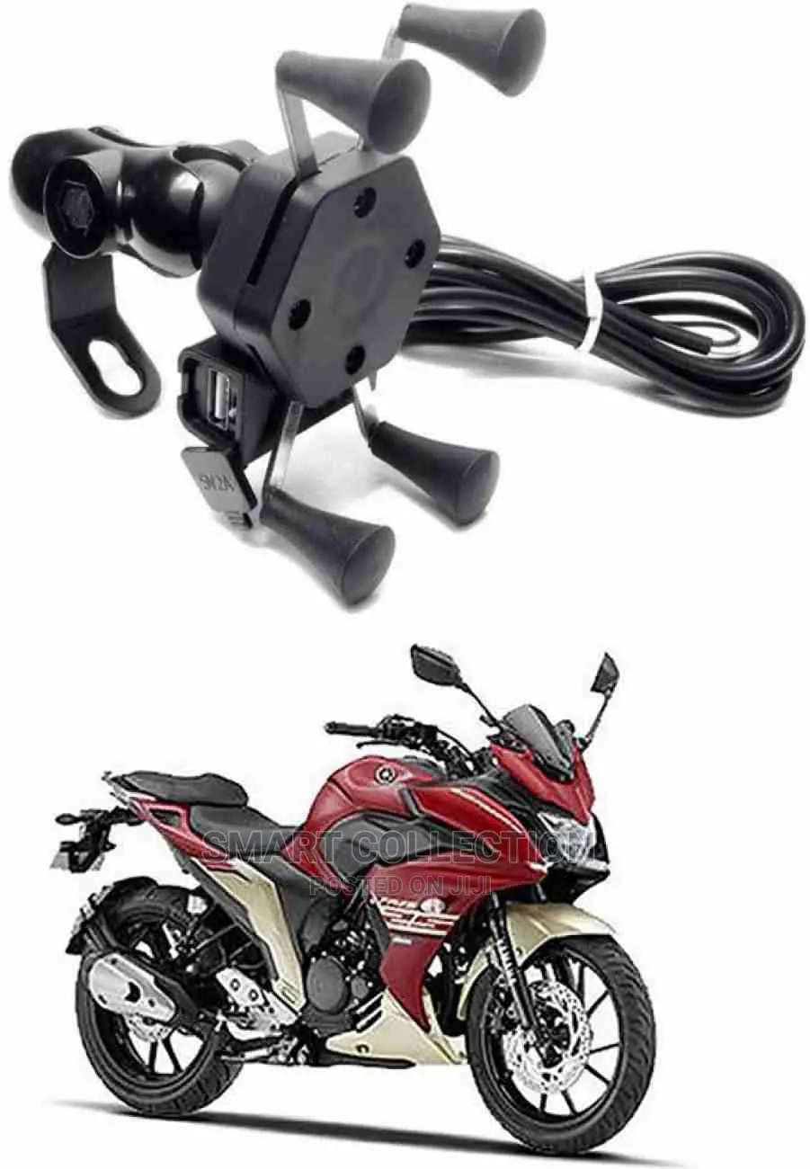 USB Charging Phone Holder for Motorcycle