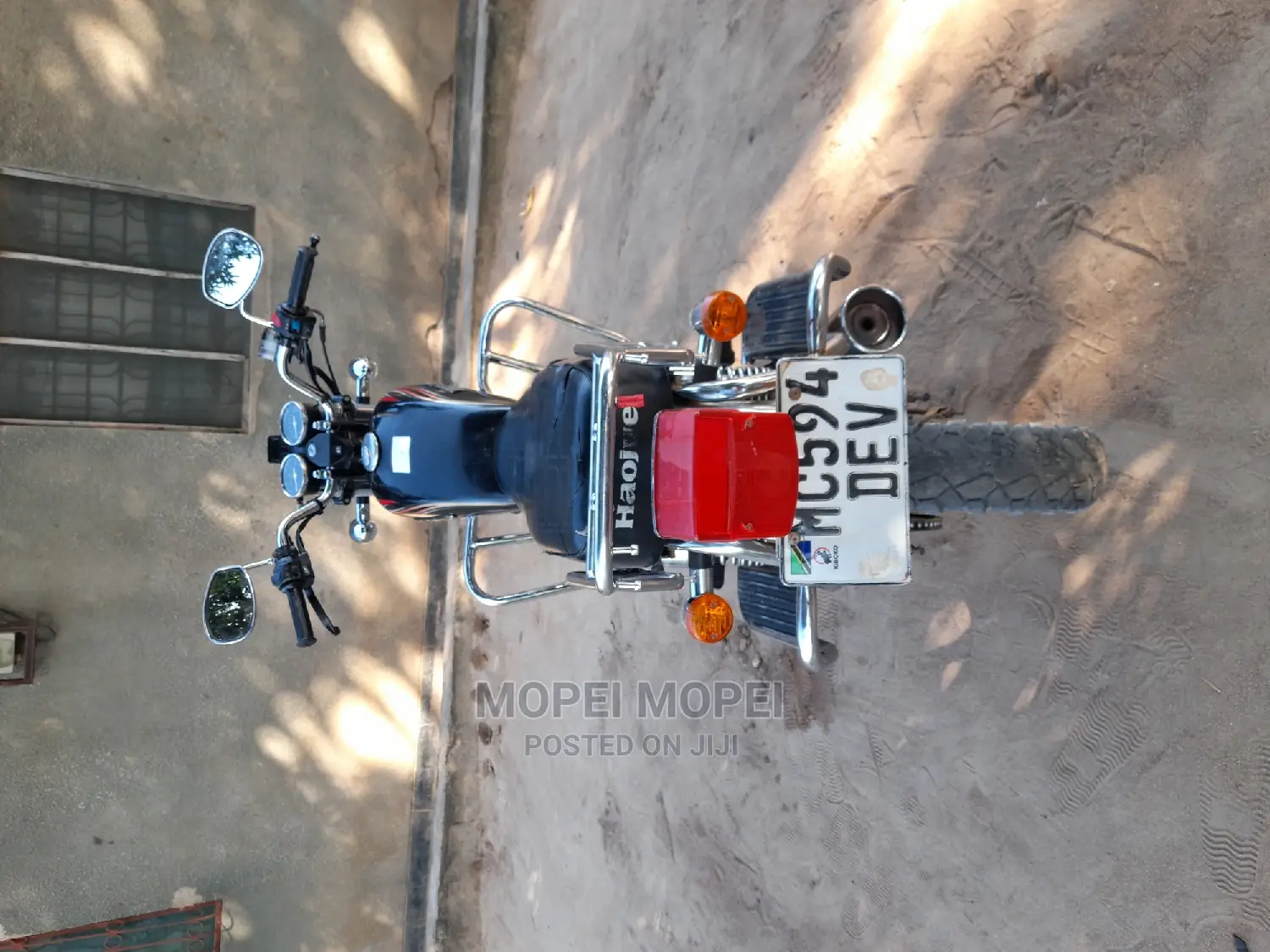 New Haojue HJ125-11A 2022 Black