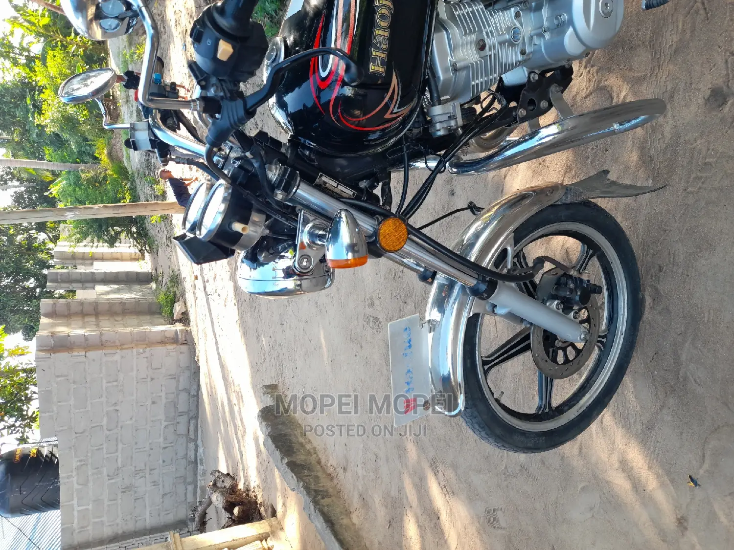 New Haojue HJ125-11A 2022 Black