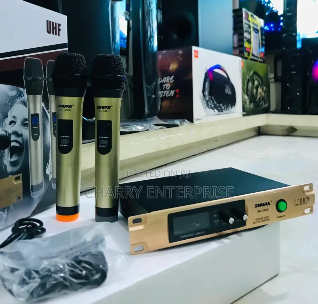 🪵SHURE Wireless Microphone/ Mic 0g