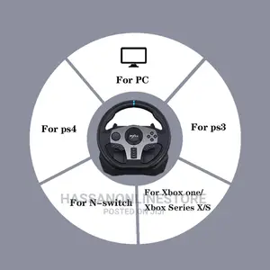 PXN Racing Wheel Steering Wheel - V9 Driving Wheel