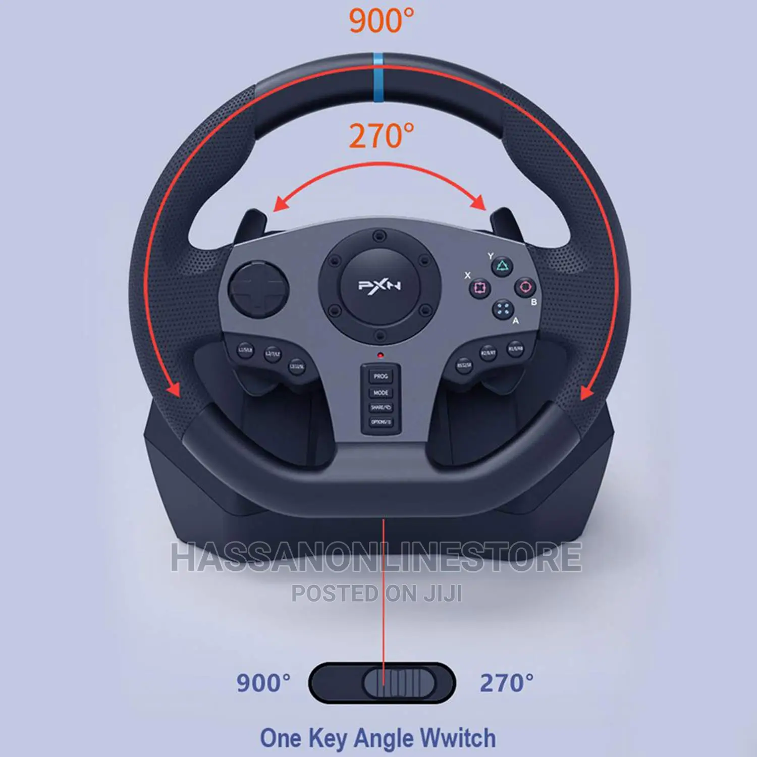 PXN Racing Wheel Steering Wheel - V9 Driving Wheel