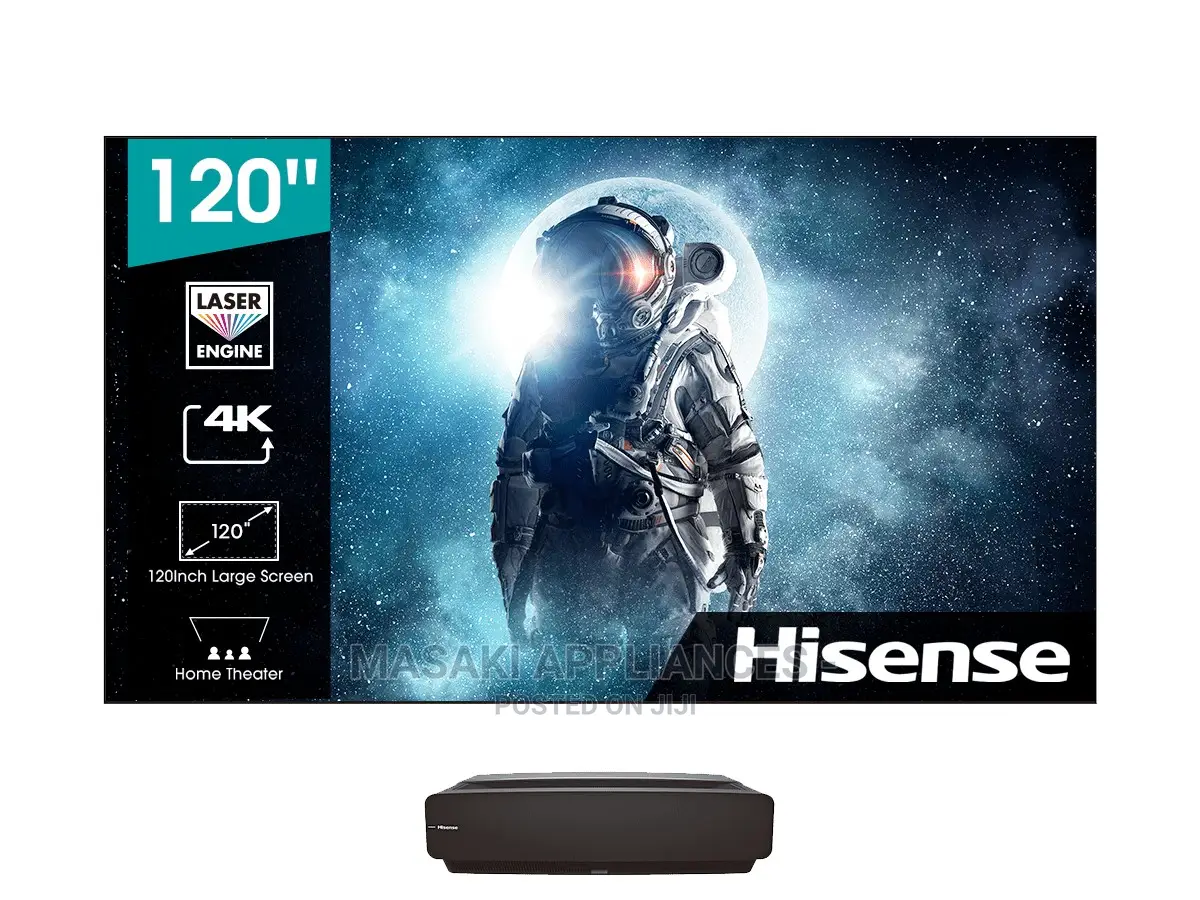 OFFER! Hisense 120" Inch Laser TV Smart UHD