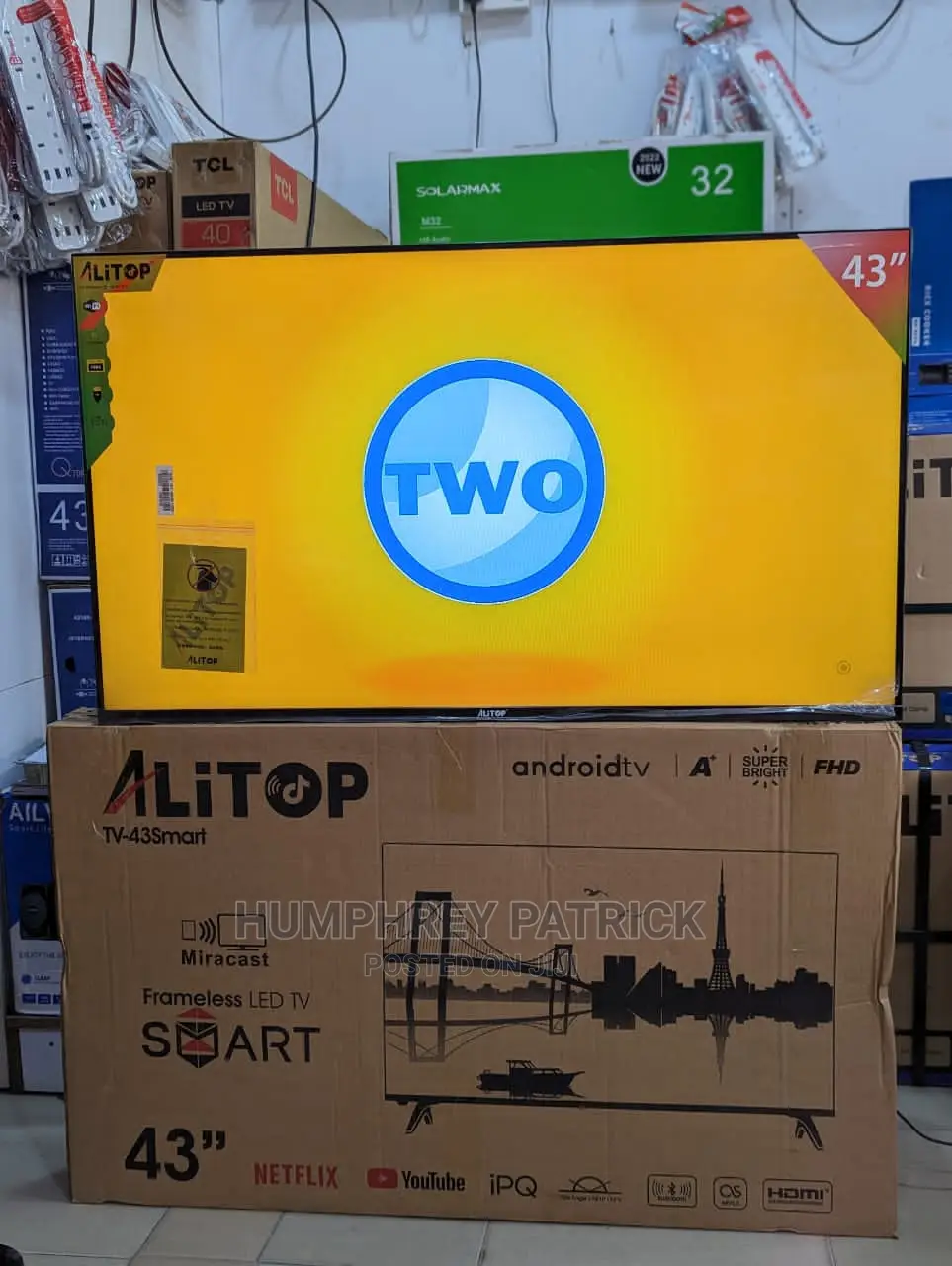 Alitop Smart Tv Inch 43