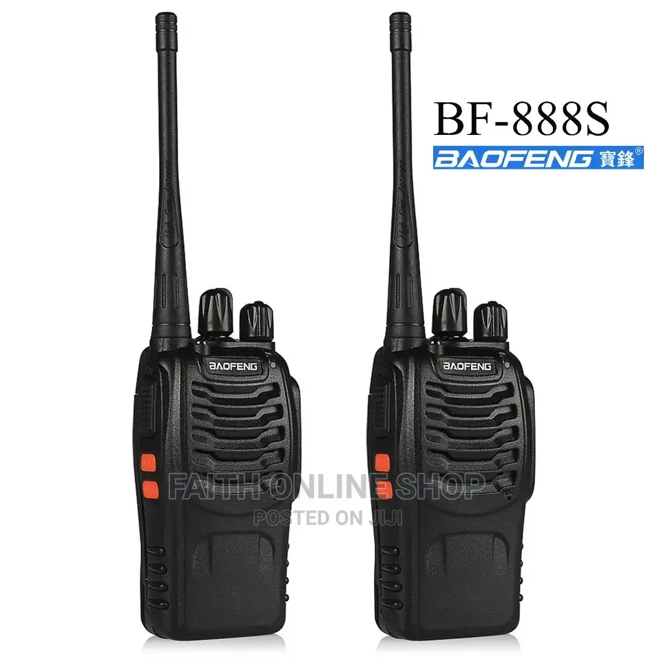 Baofeng BF-888S Walkie Talkie Radio Call (2pcs)