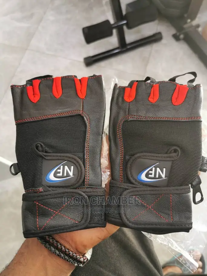 Original Leather Gym Gloves.