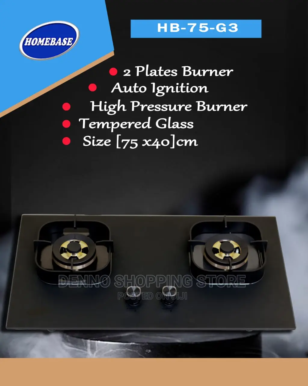 Homebase 2 Plates Cooker 75HB in Ilala Kitchen Appliances, Denno