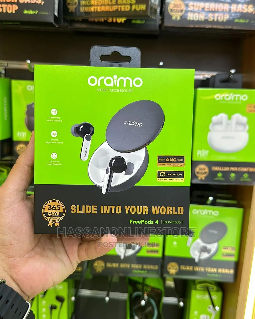 Oraimo Freepods 4 TWS Earphones With ANC