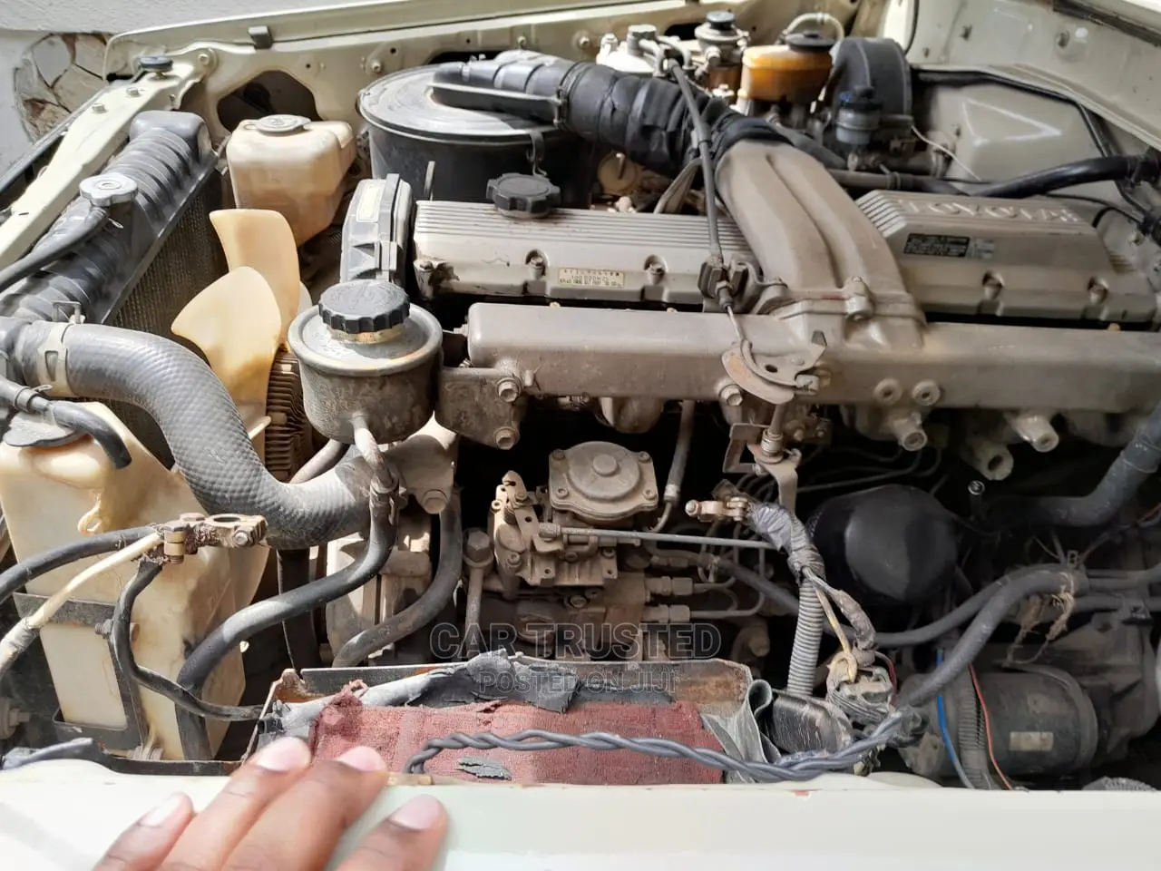 Toyota Land Cruiser HDJ 100 2001 Beige