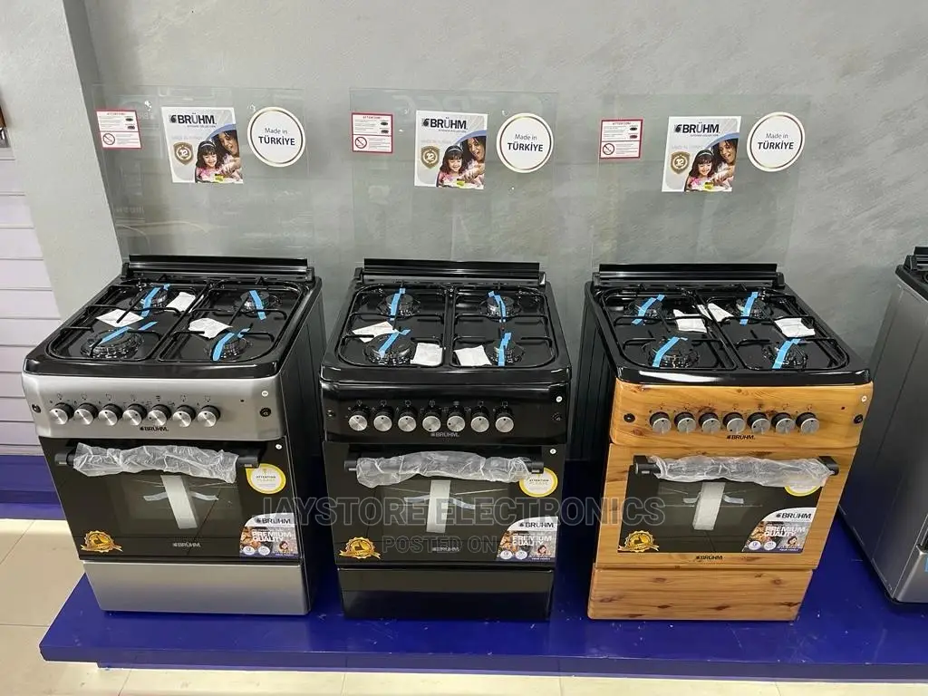 Bruhm Free Standing Gas Cookers Made in Turkey