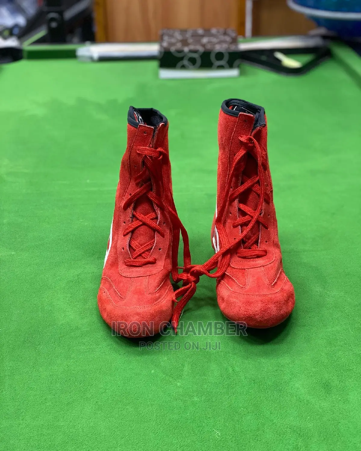 Boxing Boots.(Blue Red)