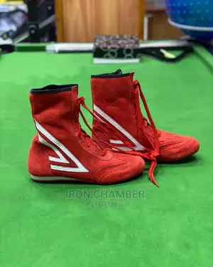 Boxing Boots.(Blue Red)