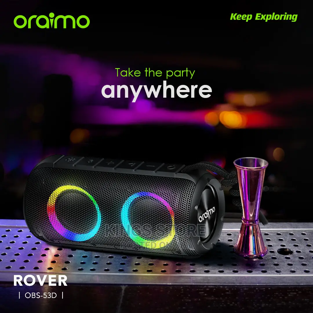 Oraimo Rover RGB Lights Bluetooth Wireless Speaker