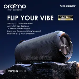 Oraimo Rover RGB Lights Bluetooth Wireless Speaker
