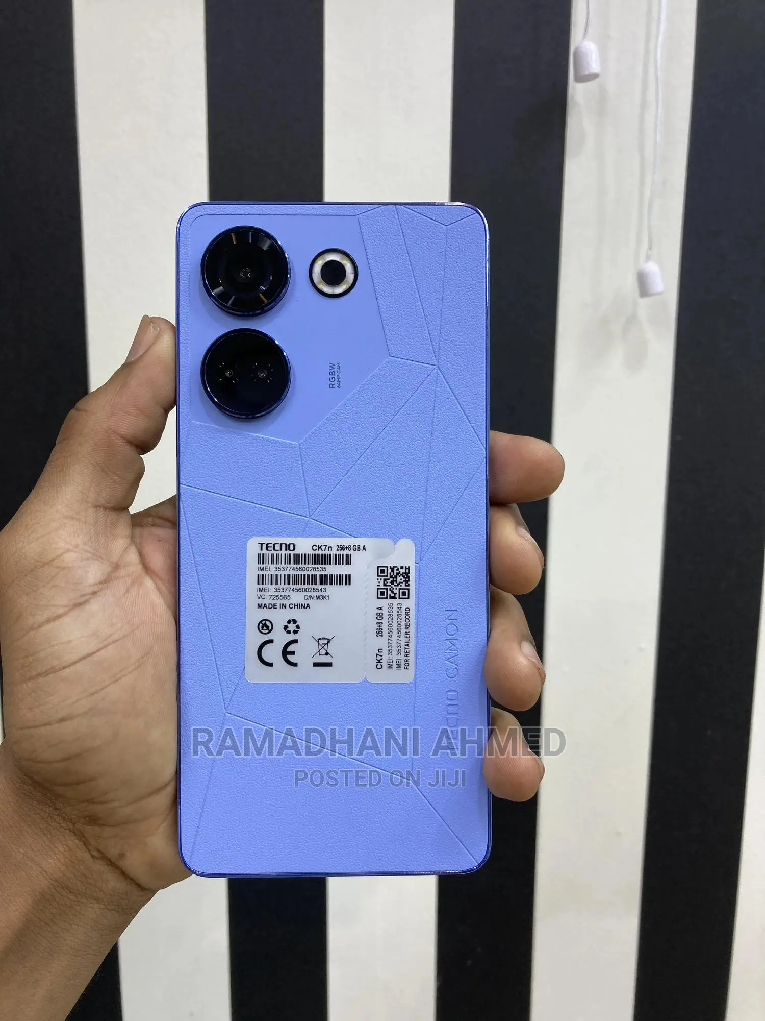 New Tecno Camon 20 256 GB Blue