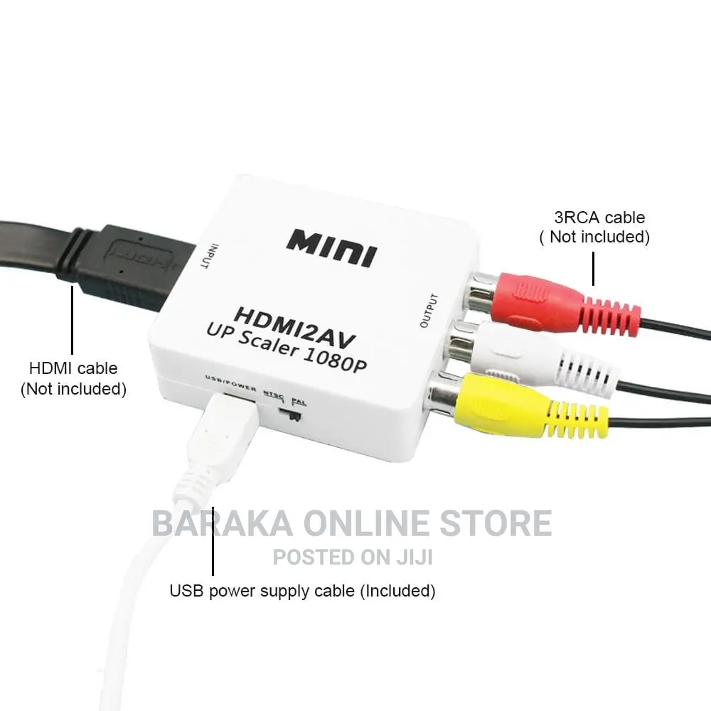 HDMI to AV Convert Adapter