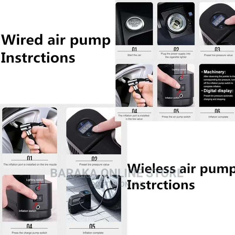 Electric Car Air Pump