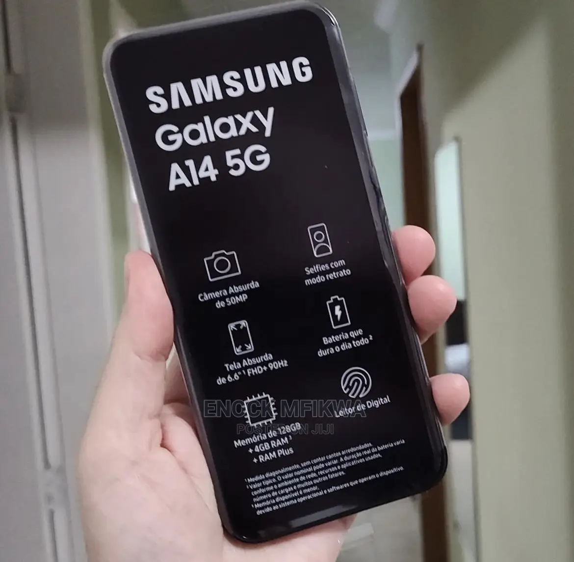 New Samsung Galaxy A14 5G 128 GB Black
