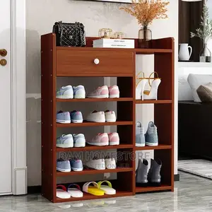 Wood Shue Rack
