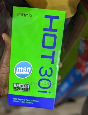 New Infinix Hot 30i 128 GB Black