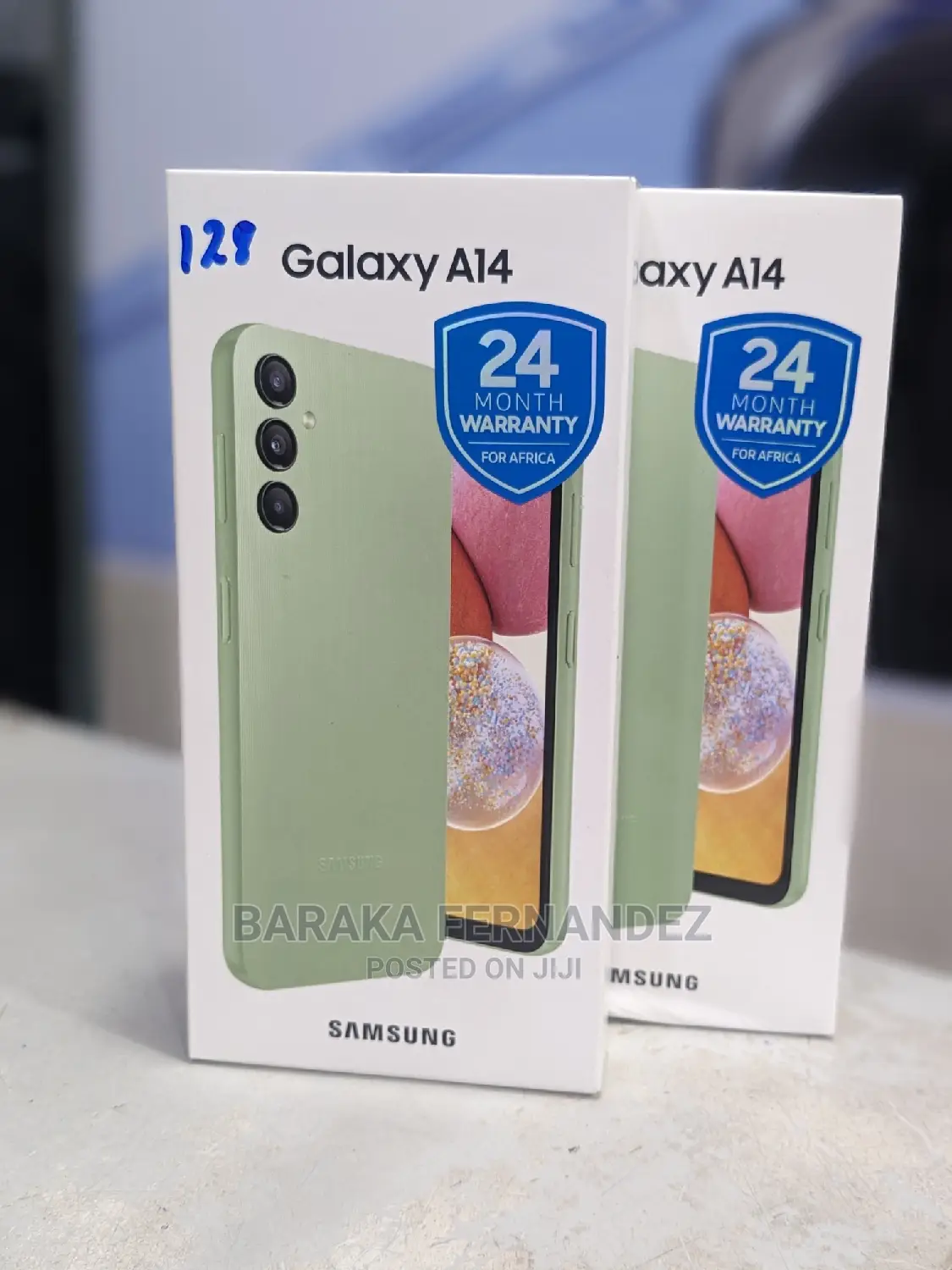 New Samsung Galaxy A14 128 GB Green