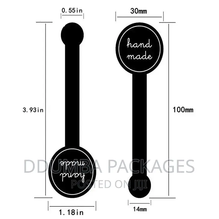 Translucent Plastic Foodbags for Bites Snacks(50 Sticker PCS