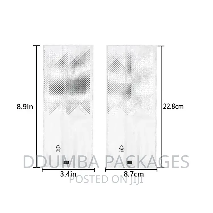 Translucent Plastic Foodbags for Bites Snacks(50 Sticker PCS